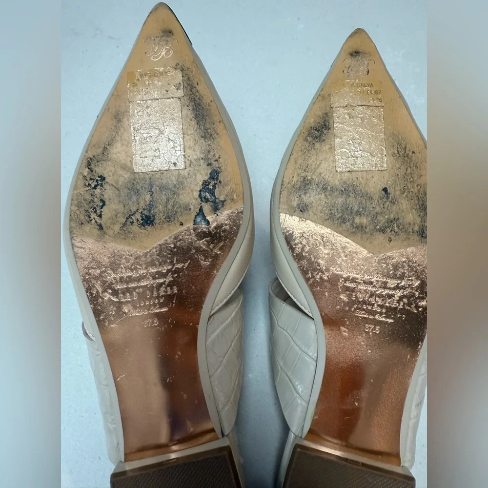 Ted Baker London Oryla pointed-toe leather mules 37.5 - Picture 6 of 9